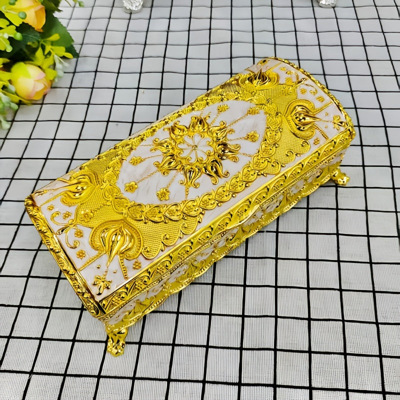 Alloy Creative Jewelry Box - Multifunctional Decor for Home, Office & Car | Ideal Proposal Ring Holder, Elegant Trinket Organizer & Unique Gift Idea, Jewelry Boxes