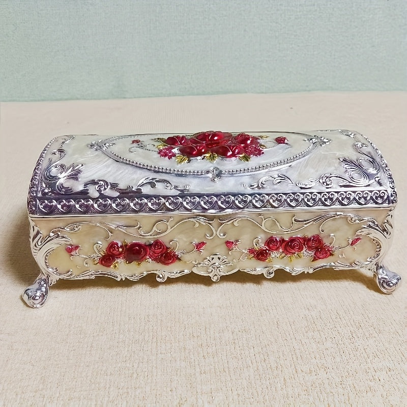 Alloy Creative Jewelry Box - Multifunctional Decor for Home, Office & Car | Ideal Proposal Ring Holder, Elegant Trinket Organizer & Unique Gift Idea, Jewelry Boxes