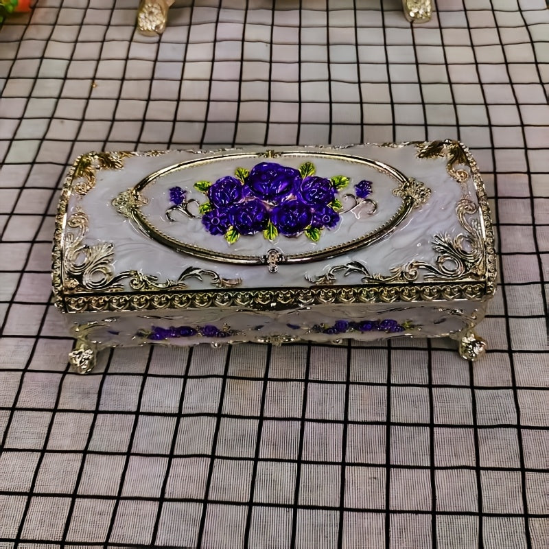 Alloy Creative Jewelry Box - Multifunctional Decor for Home, Office & Car | Ideal Proposal Ring Holder, Elegant Trinket Organizer & Unique Gift Idea, Jewelry Boxes