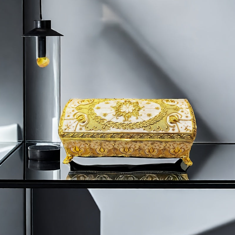 Alloy Creative Jewelry Box - Multifunctional Decor for Home, Office & Car | Ideal Proposal Ring Holder, Elegant Trinket Organizer & Unique Gift Idea, Jewelry Boxes
